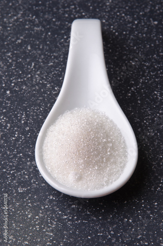 Photo: White sugar White sugar