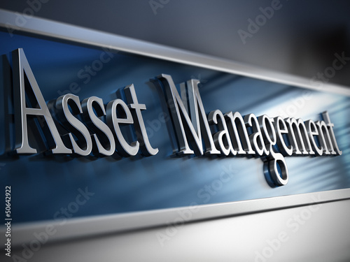 Illustration: Asset Management Company, business concept Asset Management Company, business concept
