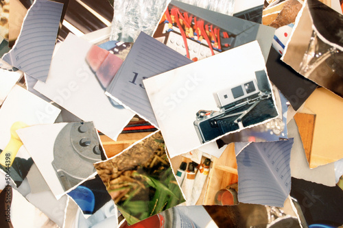 Photo: Torn photo images Torn photo images