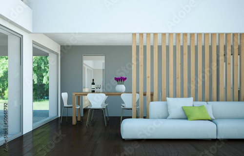 Illustration: Esszimmer im Loft Esszimmer im Loft