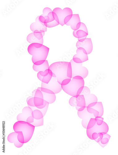 Vector: Breast Cancer Symbol Breast Cancer Symbol