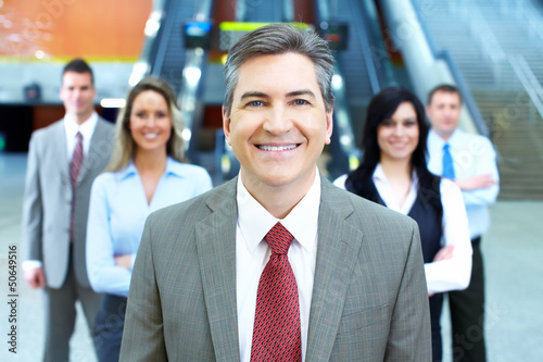 Photo: Business team. Business team.