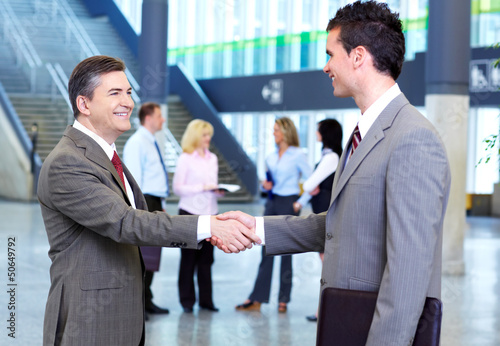 Photo: Business meeting. Business meeting.