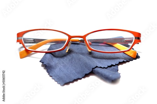 Photo: Eyeglasses glasses isolated on white background Eyeglasses glasses isolated on white background