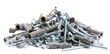 pile of nuts and bolts