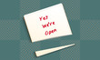 Vintage Store Sign - Open on leather card