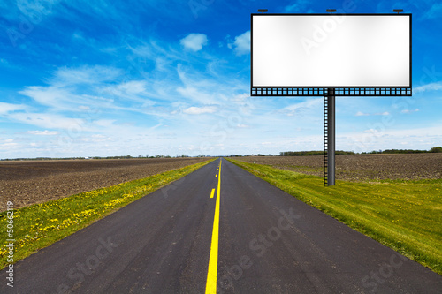 Photo: Billboard on Country Road Billboard on Country Road