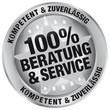 100% Beratung und Service - kompetent und zuverlässig