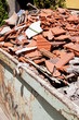 Bauschutt auf einer Baustelle