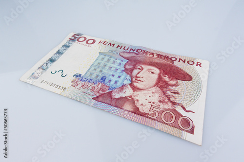 Photo: Schwedische Kronen. Währung Schwedens Schwedische Kronen. Währung Schwedens