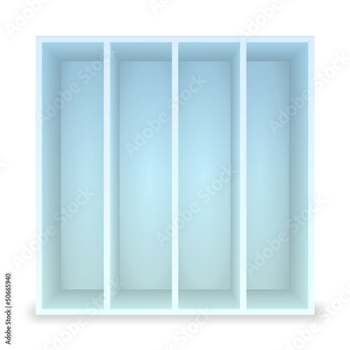 Vector: regal hoch blau 1 regal hoch blau 1