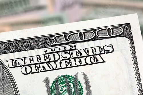 Photo: Dollar. Amerikanische Geldscheine Dollar. Amerikanische Geldscheine