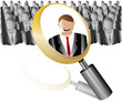 search Employee Icon for Recruitment Agency