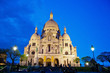 Paris. Sacre Coeur am Montmartre
