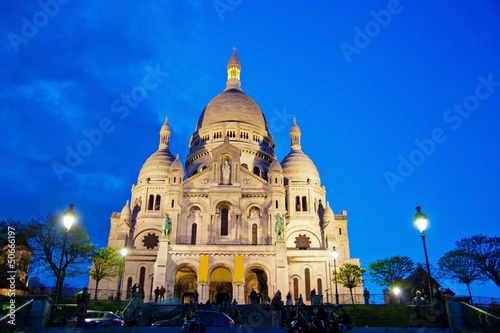 Photo: Paris. Sacre Coeur am Montmartre Paris. Sacre Coeur am Montmartre