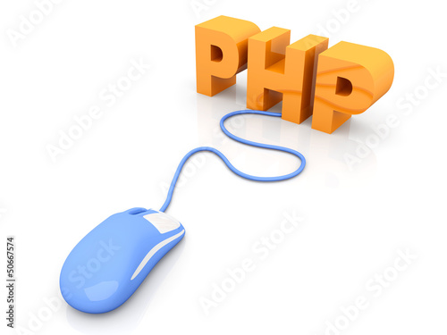 Illustration: PHP Klick. PHP Klick.