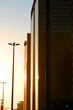 Sonnenuntergang in der Stadt