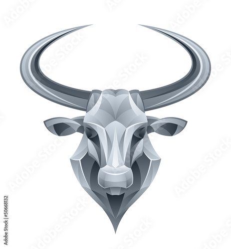Vector: Bull head Bull head