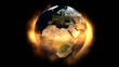 Rotating Earth Animation