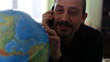 man talking travel agency and buying world travel