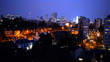 Birmingham England City Centre Skyline at Night