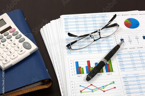 Photo: Graphs and Charts Report Graphs and Charts Report