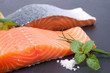 Frischer Lachs