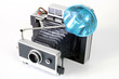 Antique Camera with Flash