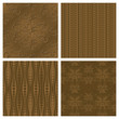 Elegant Sepia Pattern Collection