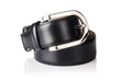 Male elegant belt isolated on the white