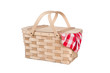 Picnic basket and table cloth