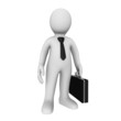 Illustration: 3d businessman 3d businessman