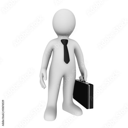 Illustration: 3d businessman 3d businessman