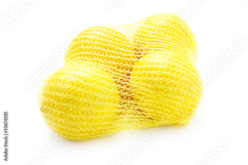 Photo: Lemons in a Net Lemons in a Net