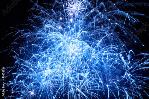 Photo: Colorful fireworks Colorful fireworks