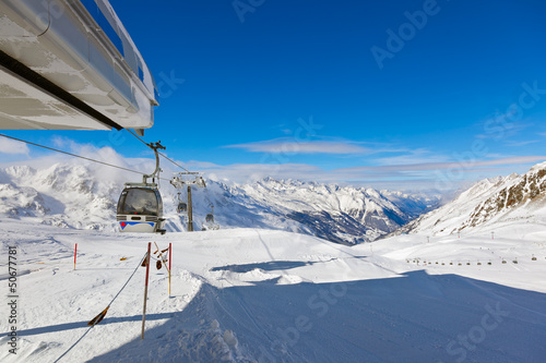Photo: Mountain ski resort Hochgurgl Austria Mountain ski resort Hochgurgl Austria