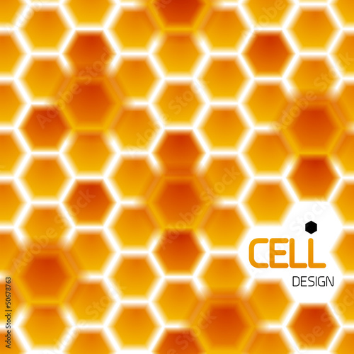 Vector: Abstract geometrical honey cells modern template Abstract geometrical honey cells modern template