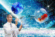 Genetic engineering.Scientific innovative  research cloning