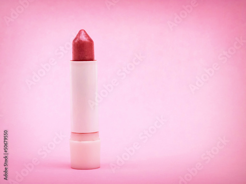 Photo: Lip Balm on Pink Lip Balm on Pink