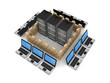 Firewall concept.