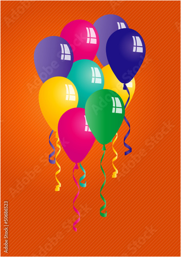 Vector: Luftballons Luftballons
