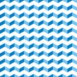 Aztec Chevron blue seamless vector pattern zigzag background