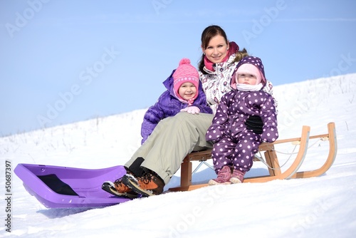 Photo: winter family winter family