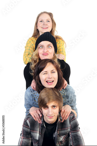 Photo: Cheerful students Cheerful students