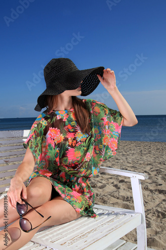 Photo: Girl on the beach Girl on the beach