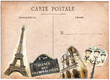 Carte postale ancienne, paris