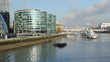 South bank of the Thames. Sunny morning.