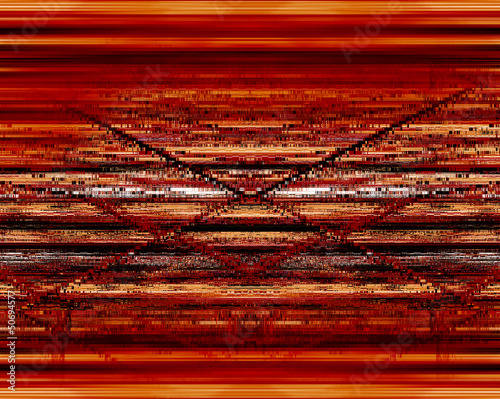Illustration: digital pixel background digital pixel background