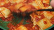 Cooking Organic Tomato Sauce with Ravioli