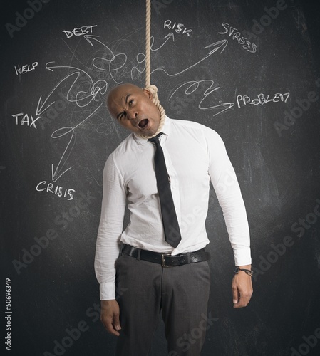Photo: Suicide due to problems of crisis Suicide due to problems of crisis